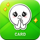 LINE Greeting Card أيقونة