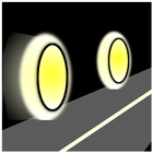 Bicycle light icon