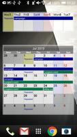 Calendar Pad اسکرین شاٹ 3