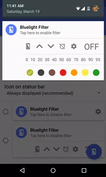 Screenshot 4 for Bluelight Filter License Key