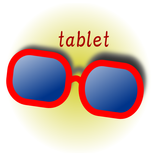 Let's try glasses(for tablet)