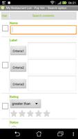 My Restaurant List screenshot 2