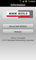 NHK WORLD TV Live capture d'écran 3