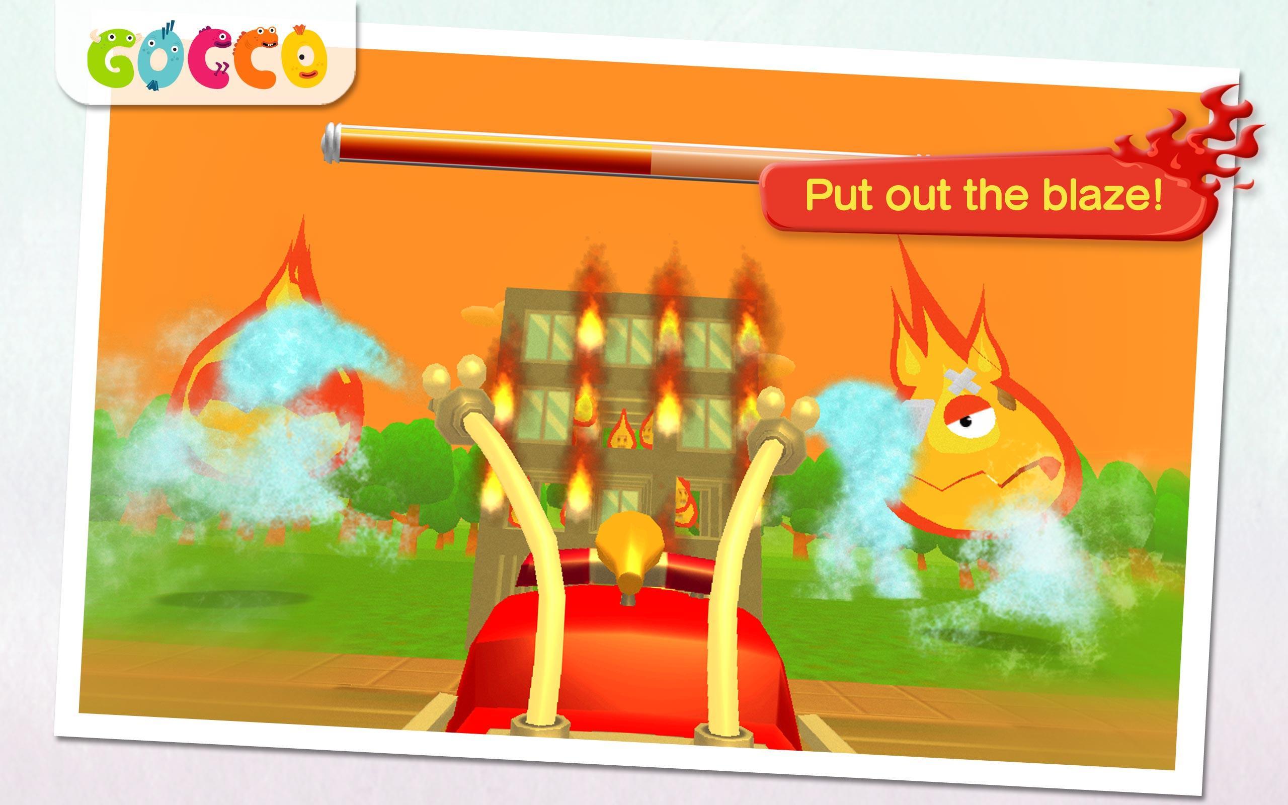 Игра пожарный тушит пожар. Gocco Fire Truck. Fire игра для детей. Игра про тушение пожара. Игра для детей тушить пожар.
