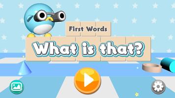 First words. What is that? Affiche