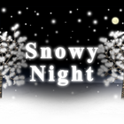雪の降る夜 ライブ壁紙 أيقونة