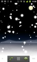 雪の降る夜 ライブ壁紙 تصوير الشاشة 1