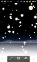 Snowy Night Live Wallpaper اسکرین شاٹ 1