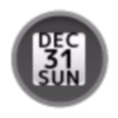 DateBar White English