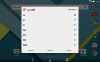 Donation captura de pantalla 1