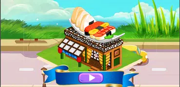 Sushi food games-cook games world chef sushi game