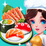 Sushi food games-cook games world chef sushi game icon