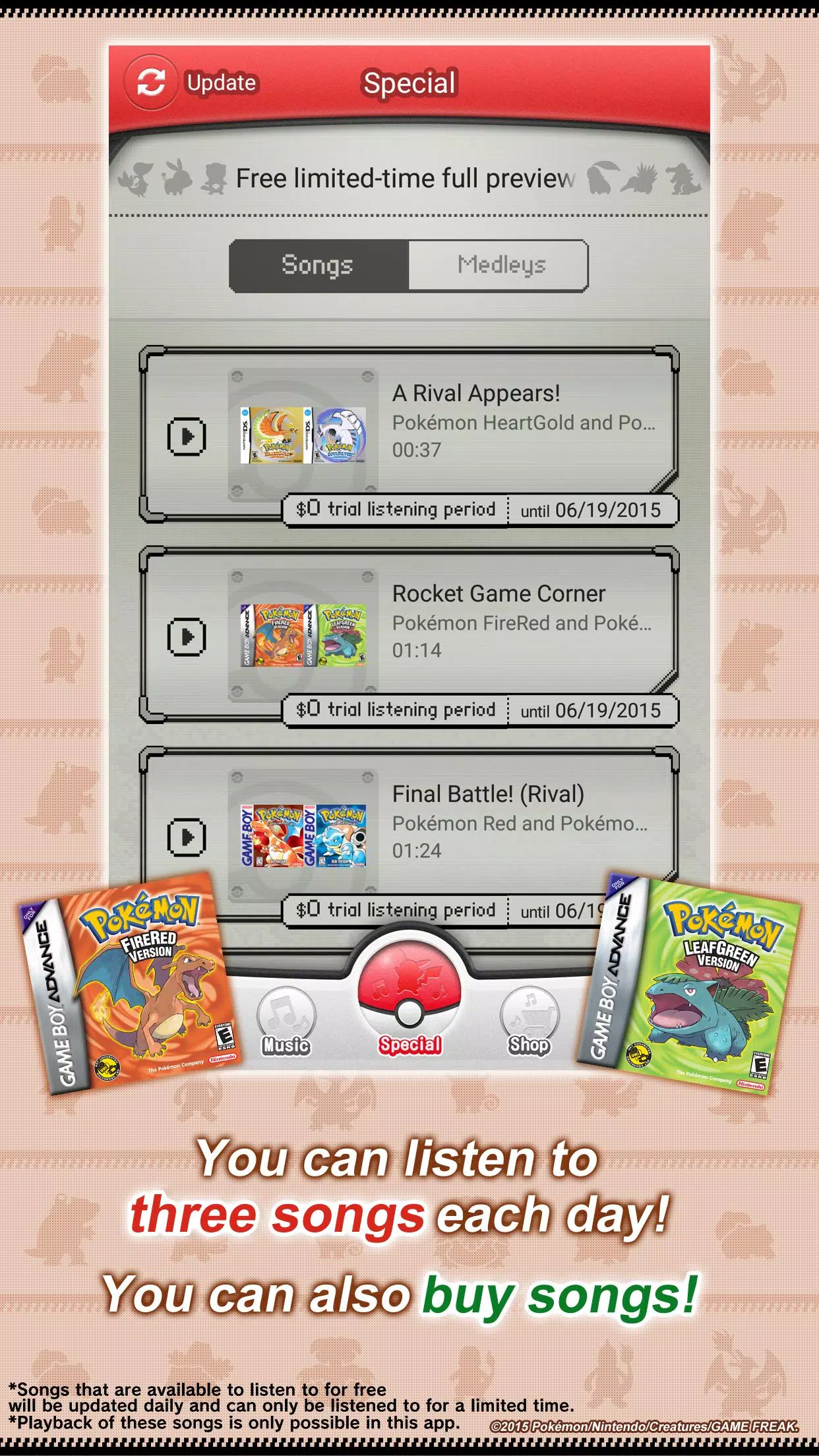 Android向けのポケモン音楽図鑑 Apkをダウンロードしましょう
