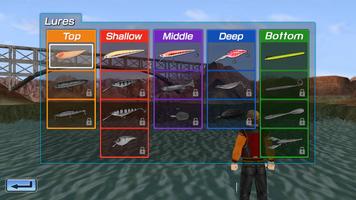 Bass Fishing 3D on the Boat 截图 2
