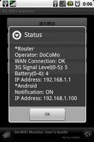 برنامه‌نما 3G-WiFi Monitor عکس از صفحه