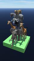 Animal Tower 3D تصوير الشاشة 1