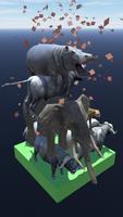 Animal Tower 3D تصوير الشاشة 2