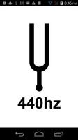 音叉440Hz الملصق