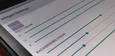 Widget Settings