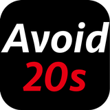 آیکون‌ Avoid 20 seconds