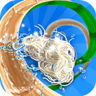 流しそうめんアクロバット Zeichen