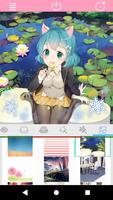 برنامه‌نما Anime Avatar Maker: Pretty عکس از صفحه