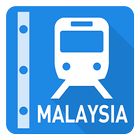 Malasia Tren Mapa icono