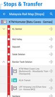 Malaysia Rail Map syot layar 3