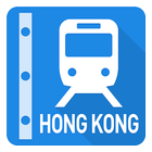 Hongkong Bahn Karte Zeichen