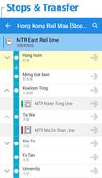 Hong Kong Train Carte capture d'écran 3