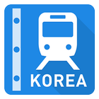 Corea Tren Mapa icono
