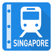 Singapour Train Carte - Subway