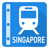 Singapour Train Carte icon