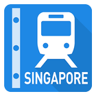 Singapore Rail Map ícone