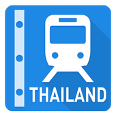 Thaïlande Train Carte icon