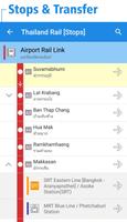 Thaïlande Train Carte capture d'écran 3