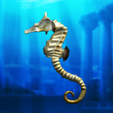 Seahorse simulation game icon