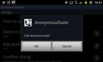 AnonymousDialer 스크린샷 2