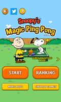 Snoopy's Magic Ping Pong постер