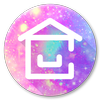 Cute home ♡ CocoPPa Launcher ikon