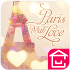 Paris with love icon