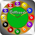 ビリヤード(billiards) 時計ウィジェット icône