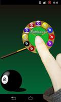 ビリヤード(billiards) 時計ウィジェット capture d'écran 1