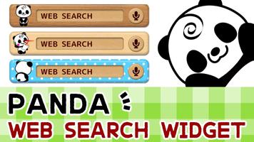 Panda Web Search Bar Simple Affiche