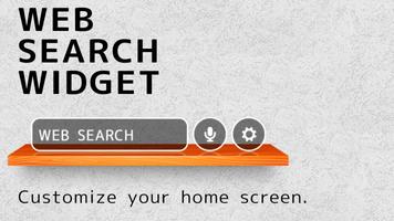 Web search widget “SHELF” 海報