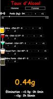 Free app to evaluate alcohool  captura de pantalla 1