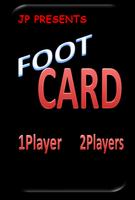 FOOT CARD  enjoy football game poster