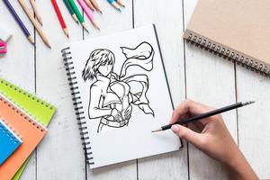 برنامه‌نما How To Draw Attack On Titan عکس از صفحه