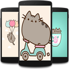 Cute Pusheen HD Wallpapers ikon