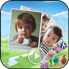 Cute Baby Video Slide Maker icono